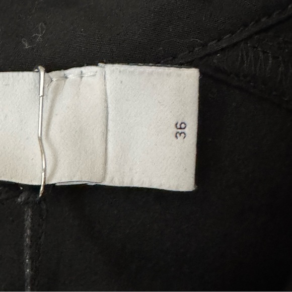 NWT IRO Foxton Long Black Trench Coat Belted Oversized 100% Cotton Poplin 36/S - Picture 6 of 15